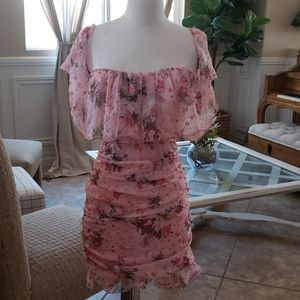 Nasty Gal Pink Dress